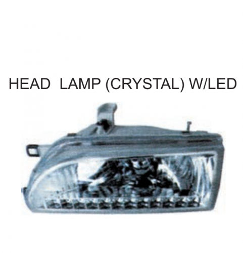 Toyota Corolla AE92 Head lamp Crystal Led