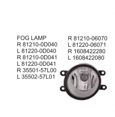 Toyota Corolla Middle East 2010 Fog lamp