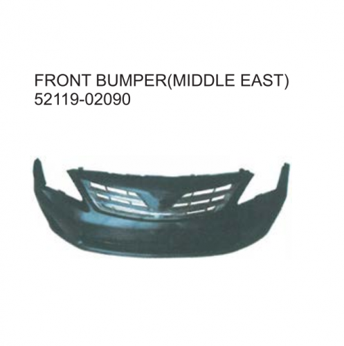 Toyota Corolla Middle East 2010 Front Bumper