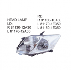 Toyota Corolla Autrs 3D 5D 2007 Head lamp