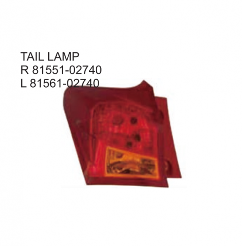 Toyota Corolla Auris 2013-2014 Tail lamp