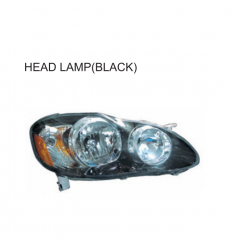 Toyota Corolla Altis 2003 Black Head lamp