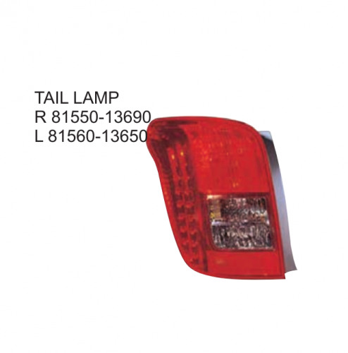 Toyota Corolla Axio fielder 2006-2008 Tail lamp