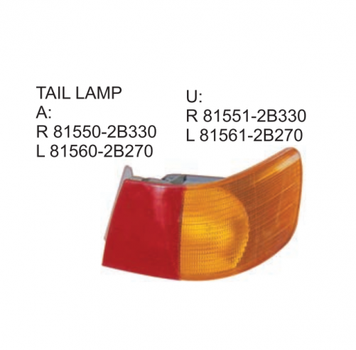 Toyota Corona ST211 ST210 1996 Tail lamp 81551-2B330 81561-2B270 81550-2B330 81560-2B270