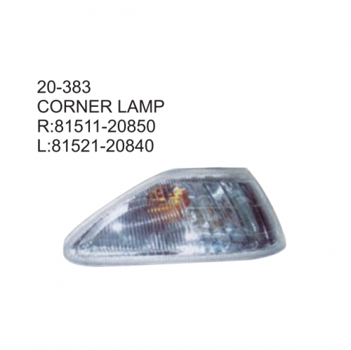 Toyota Carina AT211 1996 Corner Lamp 81511-20850 81521-20840