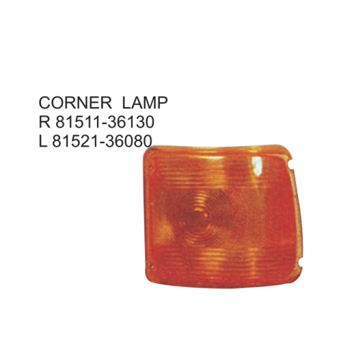 Toyota Coaster Bus BB10 Corner Lamp 81511-36130 81521-36080