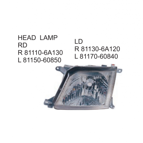 Toyota Land Cruiser FJ90 FJ95 1997 Head lamp 81110-6A130 81150-60850 81130-6A120 81170-60840