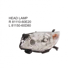 Toyota Land Cruiser FJ150 Prado 2009- Head lamp 81110-60E20 81150-60D80