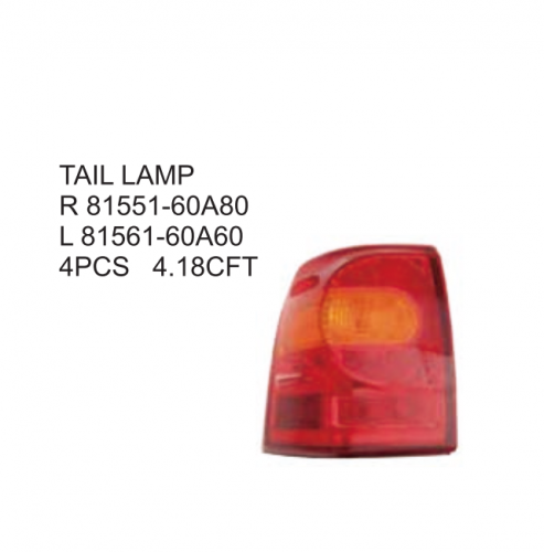 Toyota Land Cruiser FJ200 2012 Tail lamp 81551-60A80 81561-60A60