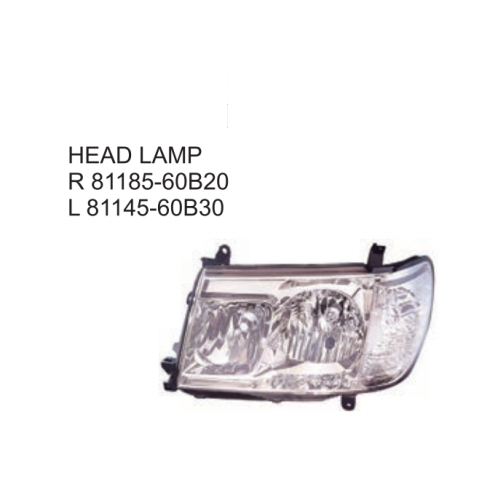 Toyota Land Cruiser FJ100 2005 Head lamp 81185-60B20 81145-60B30