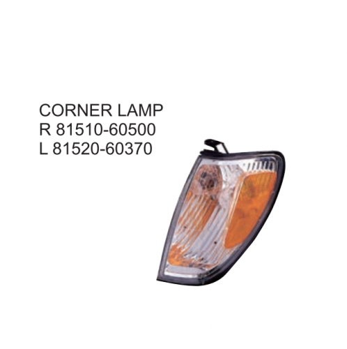Toyota Land Cruiser FJ100 2001 Corner Lamp 81510-60500 81520-60370