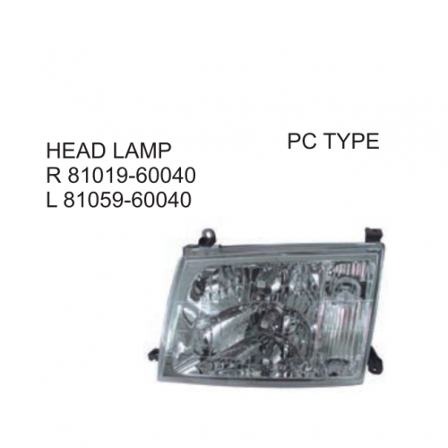 Toyota Land Cruiser FJ100 2001 Head lamp 81019-60040 81059-60040