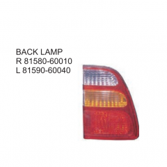 Toyota Land Cruiser FJ100 2005 1998 Tail lamp 81580-60010 81590-60040