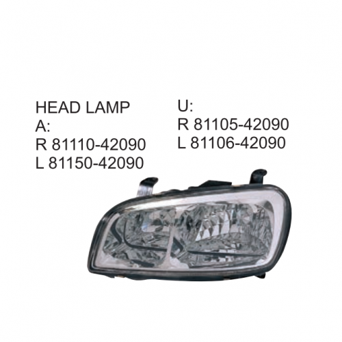 Toyota RAV4 1998 Head lamp 81110-42090 81150-42090 81105-42090 81106-42090