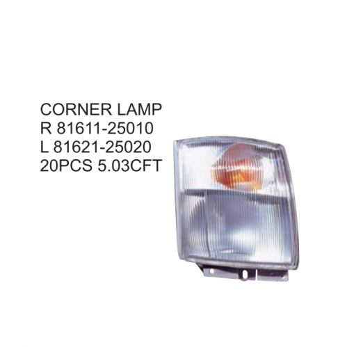 Toyota Dyna XZU 1999-2003 Corner Lamp 81611-25010 81621-25020