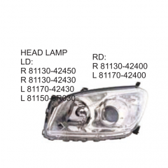 Toyota RAV4 2008-2009 Head lamp 81130-42450 81130-42430 81130-42400 81170-42400 81170-42430 81150-0R030