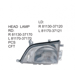 Toyota Dyna XZU 1999-2003 Head lamp 81130-37170 81170-37170 81130-37120 81170-37121