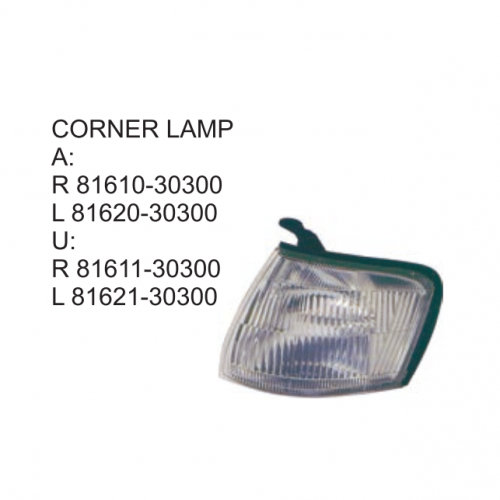 Toyota Crown Hard top S140 1992 Corner Lamp 81610-30300 81620-30300 81611-30300 81621-30300