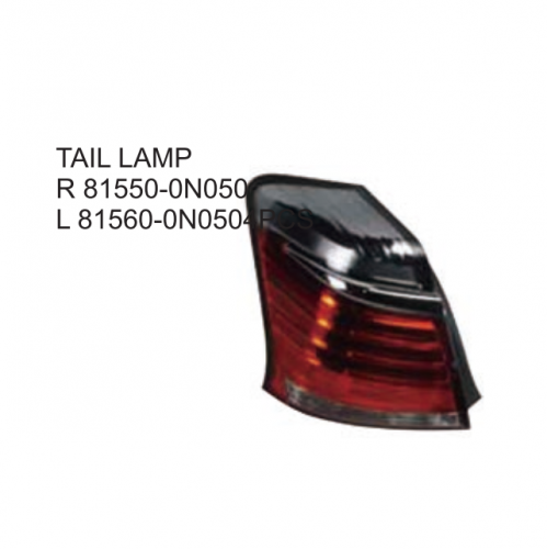 Toyota Crown 2009 Tail lamp 81550-0N050 81560-0N050