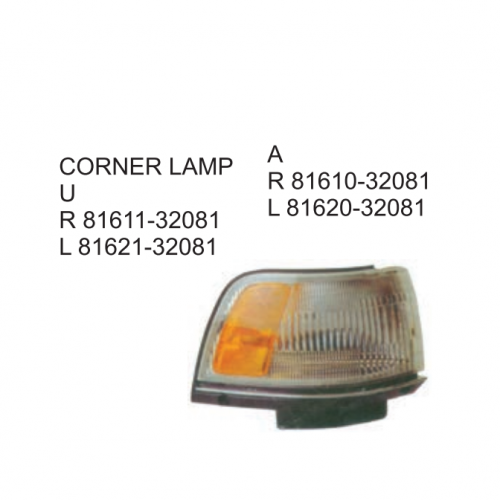 Toyota Camry USA Type 1987-1991 Corner Lamp 81611-32081 81621-32081 81610-32081 81620-32081