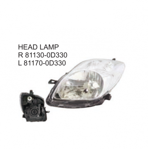 Toyota VITZ YARIS 5D 2005-2006 Head lamp 81130-0D330 81170-0D330