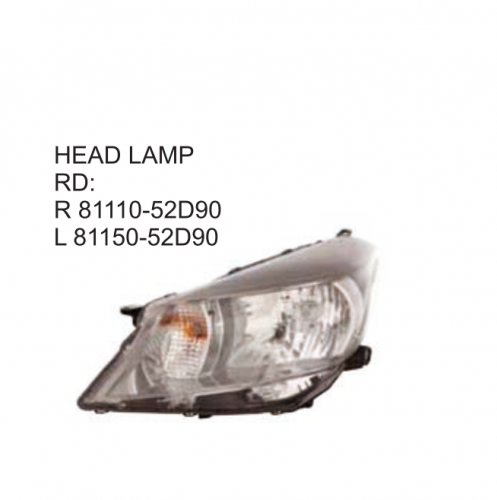 Toyota YARIS VITZ 2011-2013 Head lamp 81110-52D90 81150-52D90