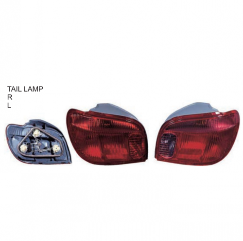 Toyota VITZ YARIS 2003-2004 Tail lamp