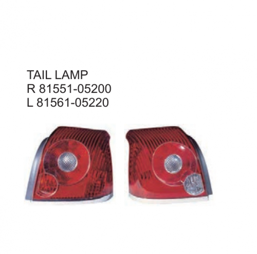 Toyota AVENSIS 2005 Tail lamp 81551-05200 81561-05220