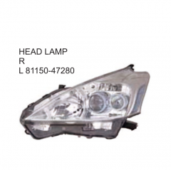 Toyota PRIUS ALPHA 2011 Head lamp 81150-47280
