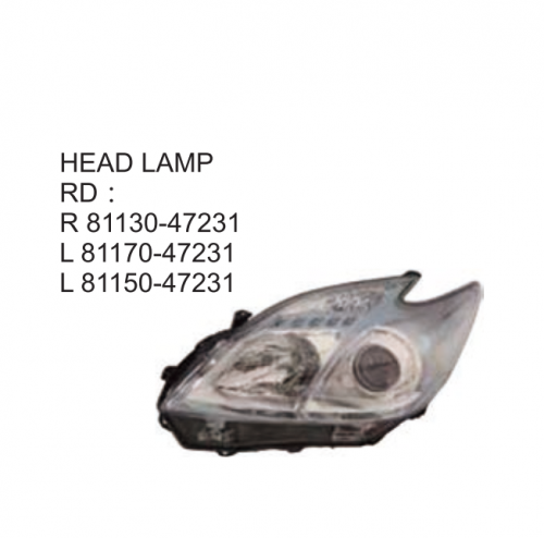 Toyota PRIUS 2012 Head lamp 81130-47231 81170-47231 81150-47231