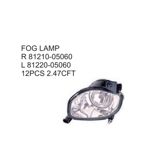 Toyota AVENSIS 2003 Fog lamp 81210-05060 81220-05060