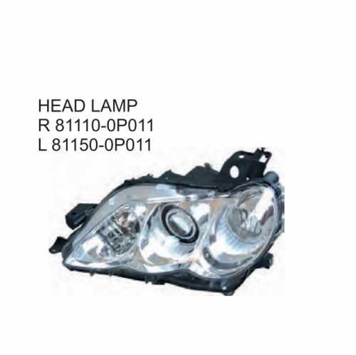 Toyota REIZ 2006-2008 Head lamp 81110-0P011 81150-0P011