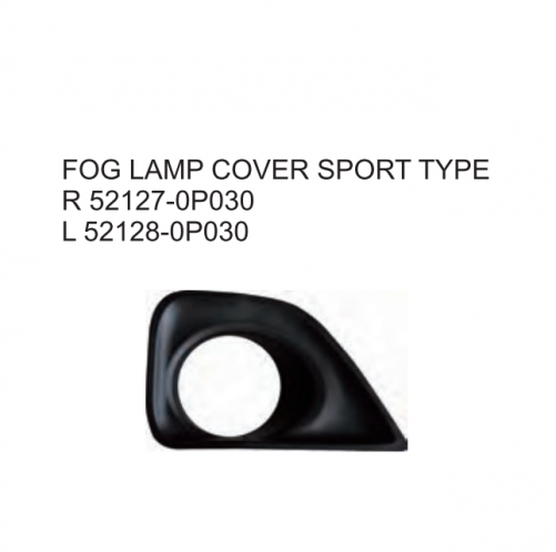 Toyota REIZ 2010 FOG LAMP COVER SPORT TYPE 52127-0P030 52128-0P030