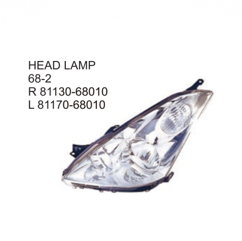 Toyota WISH 2004 Head lamp 81130-68010 81170-68010