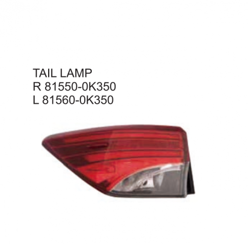 Toyota FORTUNER 2015 Tail lamp 81550-0K350 81560-0K350