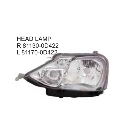 Toyota ETIOS 2011 Head lamp 81130-0D422 81170-0D422