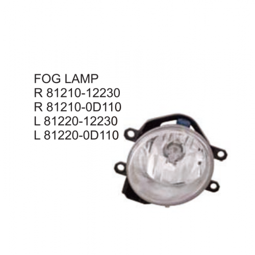 Toyota FORTUNER 2015 Fog lamp 81210-12230 81210-0D110 81220-12230 81220-0D110