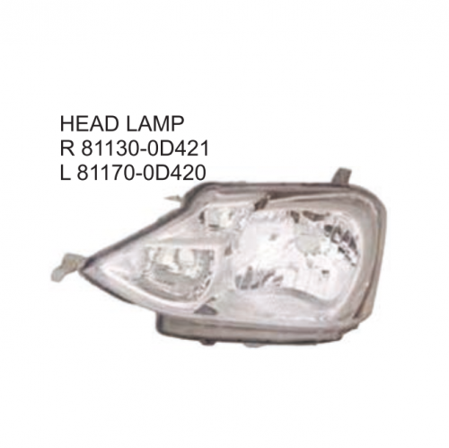 Toyota ETIOS 2011 Head lamp 81130-0D421 81170-0D420